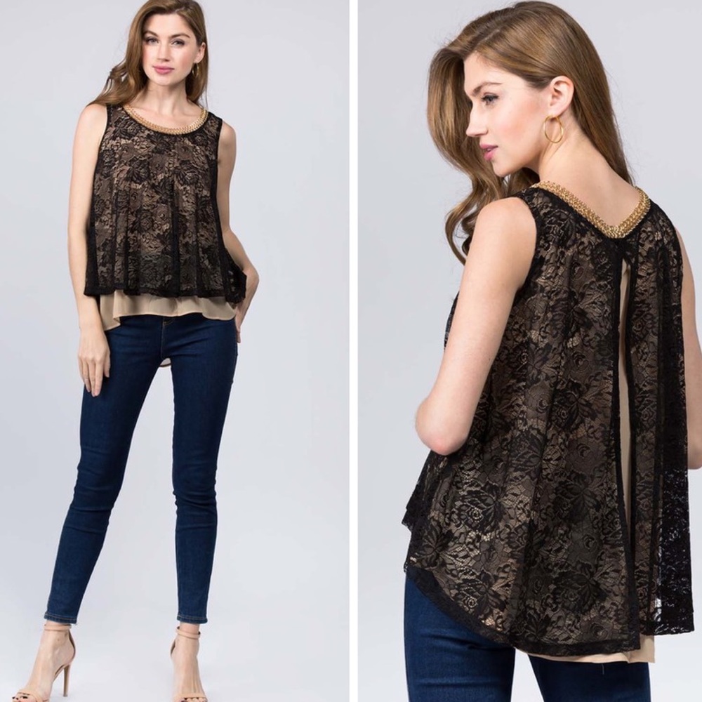 Lace Top - Picture 3 of 4